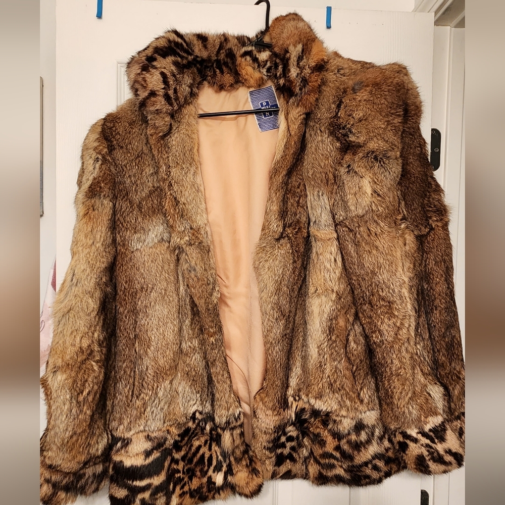 Vintage Pele/Polo Norte real fur coat